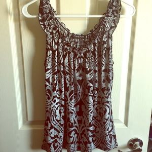 🌹Pretty Patterned Tank Top Blouse by Carol Rose